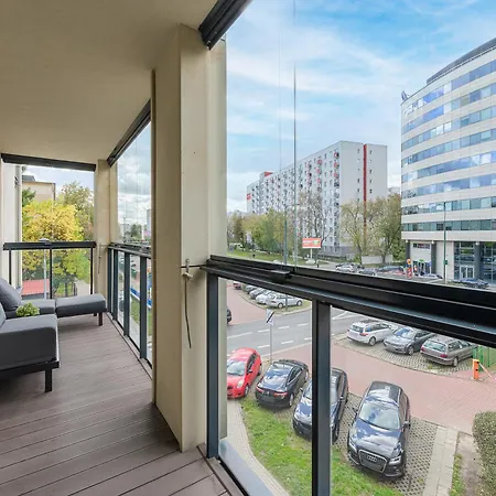 Lumina I Premium 3-room With Parking I 2 Terraces I Near Chopin Airport Apartment Warschau